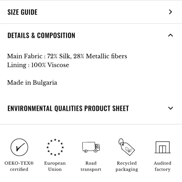 🌿NWT Sézane Rosita Dress